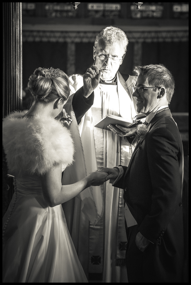 Rendcomb College wedding