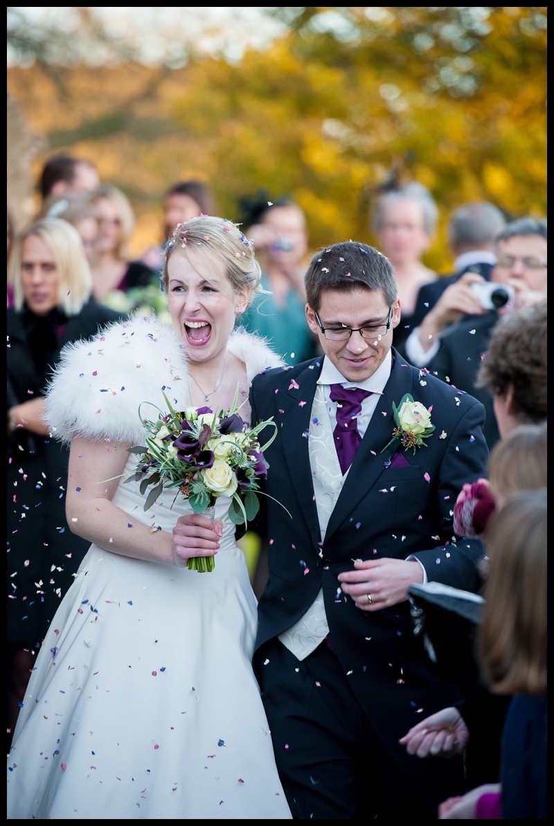 Rendcomb College wedding