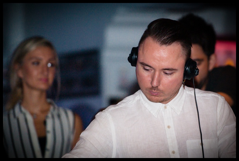 DJ Duke Dumont playing a set at cafe Mambo in Ibiza