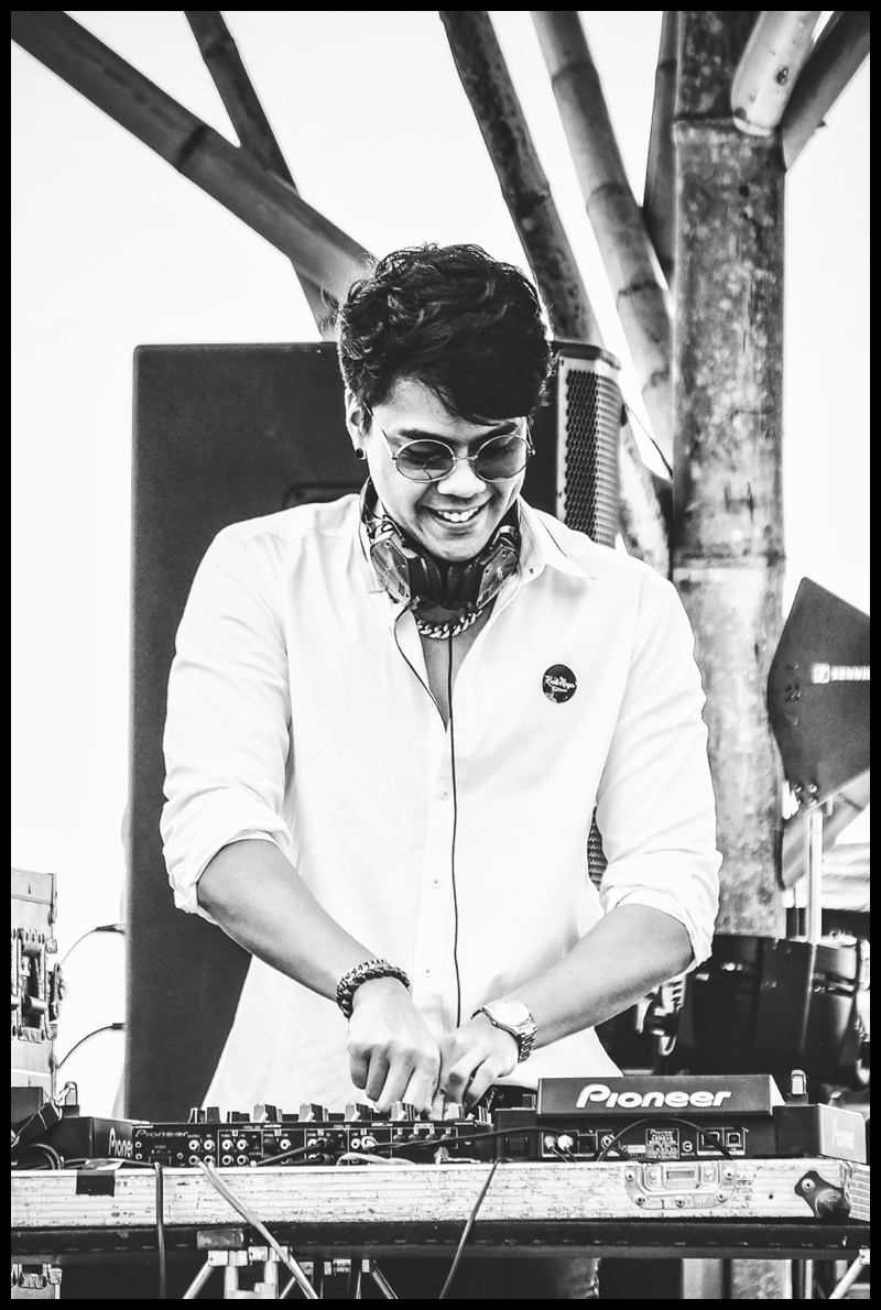 DJ at the Krabi Naga Music festival 2020