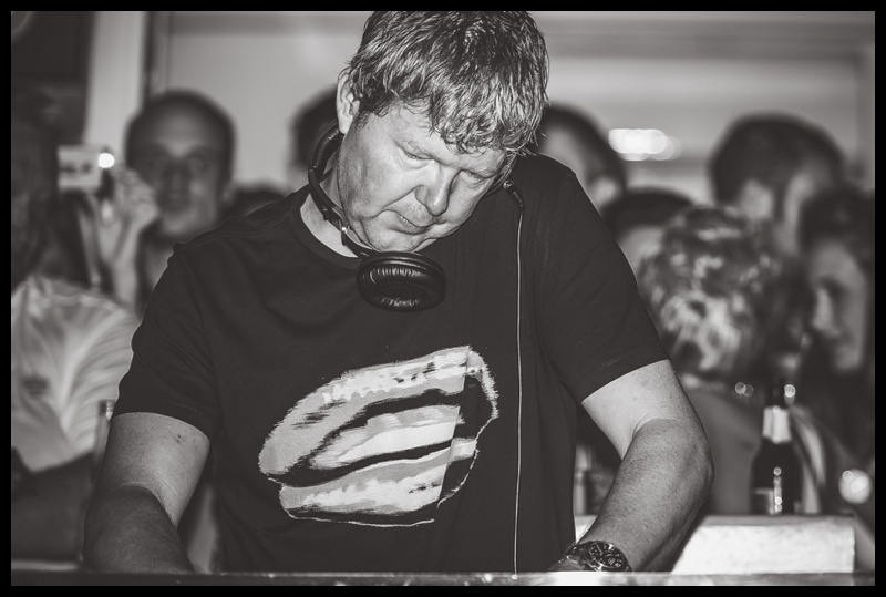 DJ John Digweed playing at Cafe Mambo in Ibiza